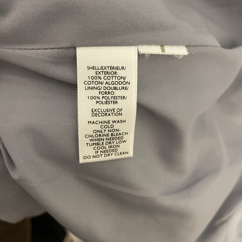 LOFT Herringbone Knit Blazer Jacket Grey Elbow Patches Size 4 Office - Picture 6 of 6